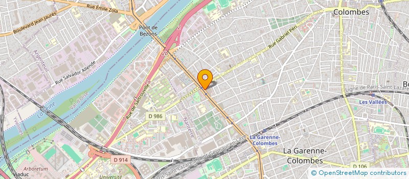 localisation de l'entreprise CO-VA-DIS à COLOMBES