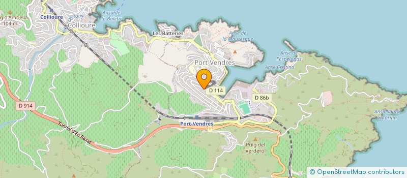 localisation de l'entreprise CO VER LI  PORT-VENDRES