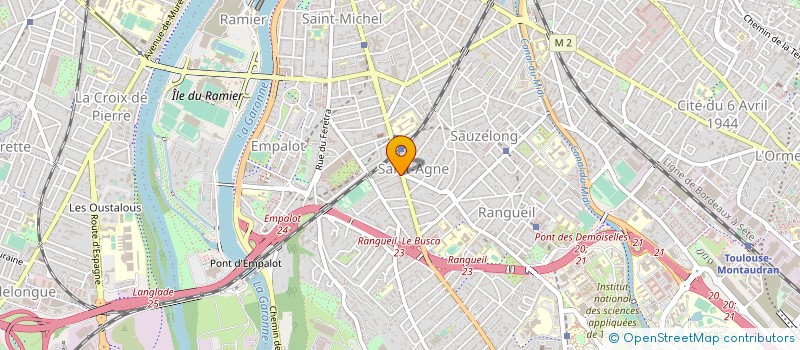localisation de l'entreprise CO10 à TOULOUSE