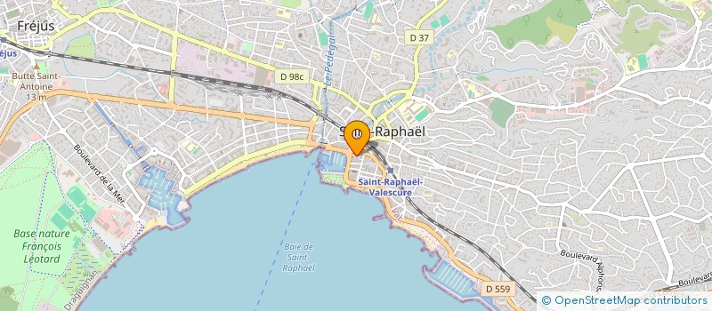 localisation de l'entreprise CO2 CONSEIL à SAINT-RAPHAEL
