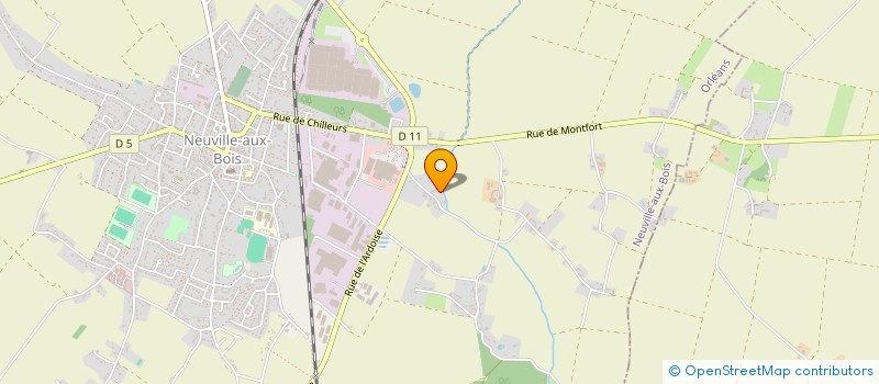 localisation de l'entreprise CO2-H2 à NEUVILLE-AUX-BOIS