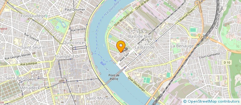 localisation de l'entreprise CO2 NOUVELLE ENERGIE à BORDEAUX