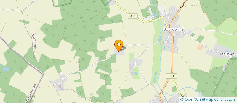 localisation de l'entreprise CO2DMA  BOURDONNE