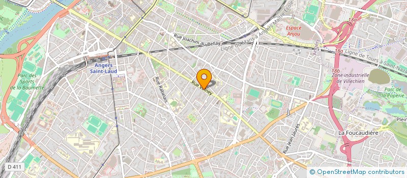 localisation de l'entreprise CO2PV à ANGERS