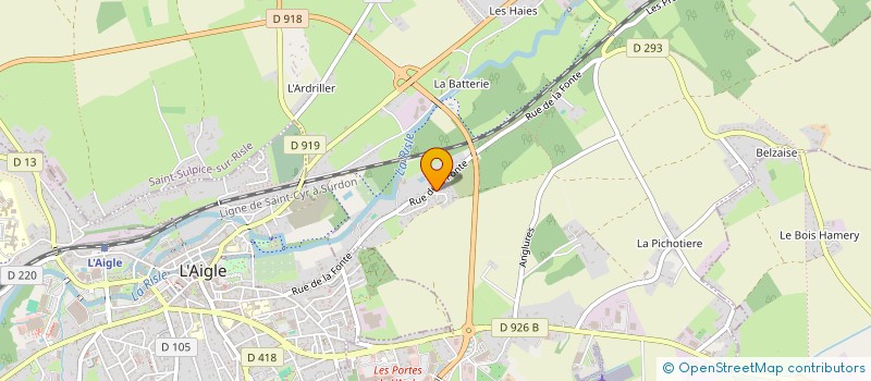 localisation de l'entreprise CO2S à SAINT-SULPICE-SUR-RISLE