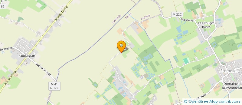 localisation de l'entreprise CO2S à AUBERS