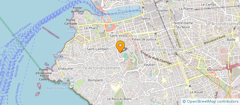 localisation de l'entreprise CO3  MARSEILLE