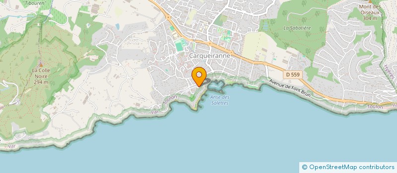 localisation de l'entreprise CO7  CARQUEIRANNE