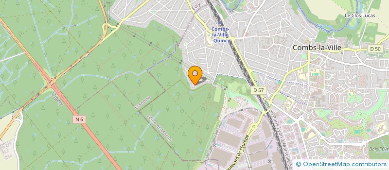 localisation de l'entreprise COAC  COMBS-LA-VILLE