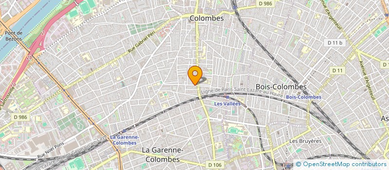 localisation de l'entreprise COACH 4 VALUE à COLOMBES