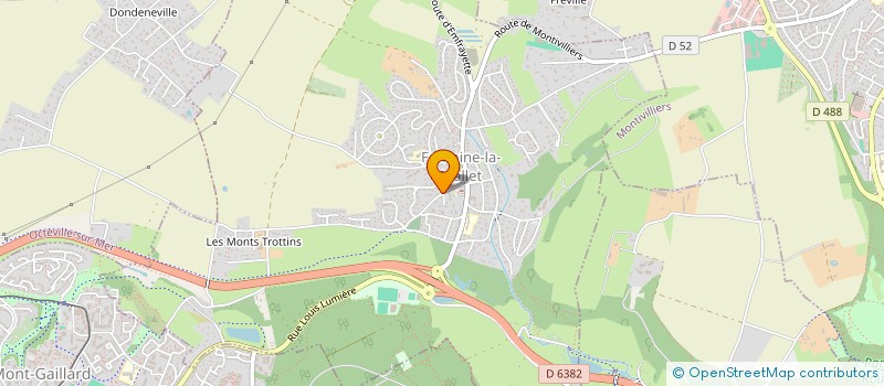 localisation de l'entreprise COACH ACADEMIE 76  FONTAINE-LA-MALLET