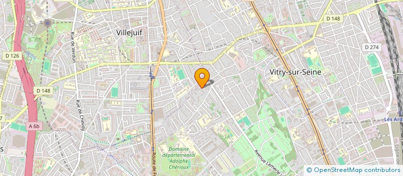 localisation de l'entreprise COACH AND JOB à VITRY SUR SEINE