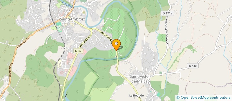 localisation de l'entreprise COACH AU JARDIN  SAINT-AMBROIX