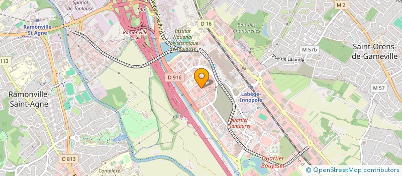 localisation de l'entreprise COACH BOOST à LABEGE
