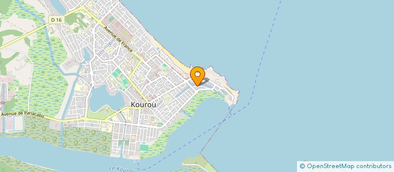 localisation de l'entreprise COACH DE GUYANE à KOUROU