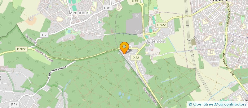 localisation de l'entreprise COACH-E-VOUS  BOISEMONT