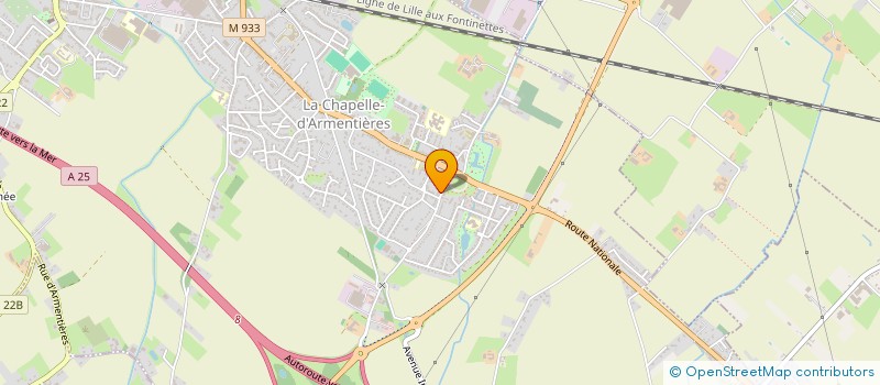 localisation de l'entreprise COACH FACTORY  LA CHAPELLE-D'ARMENTIERES