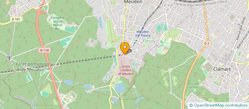 localisation de l'entreprise COACH FINANCES  MEUDON