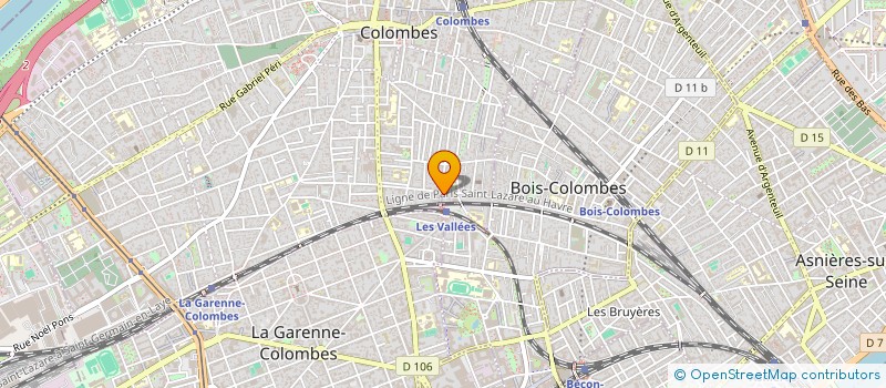 localisation de l'entreprise COACH HEAVEN  COLOMBES