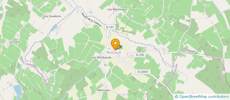 localisation de l'entreprise COACH IN MOTION  RIOCAUD