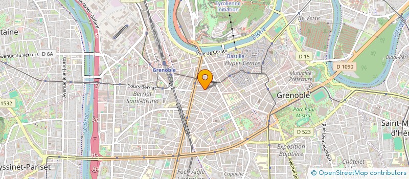 localisation de l'entreprise COACH LINE  GRENOBLE