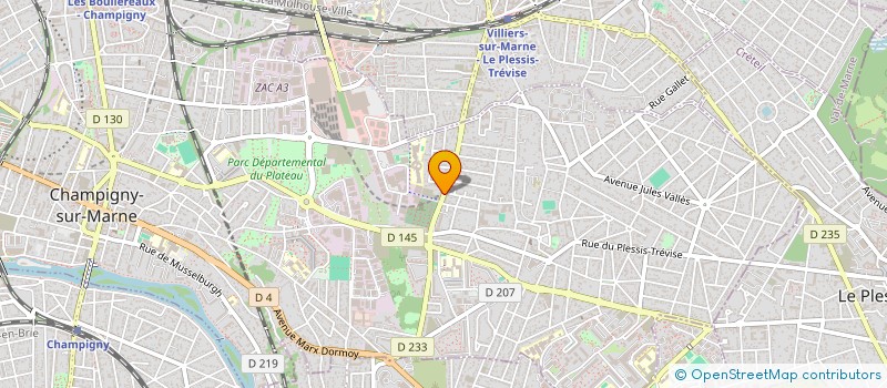 localisation de l'entreprise COACH PERMIS à CHAMPIGNY-SUR-MARNE