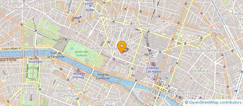 localisation de l'entreprise COACH PROJET à PARIS