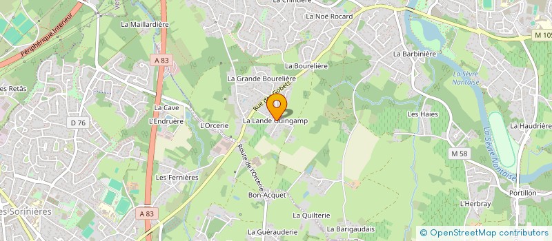 localisation de l'entreprise COACH RENO EXPERT  VERTOU