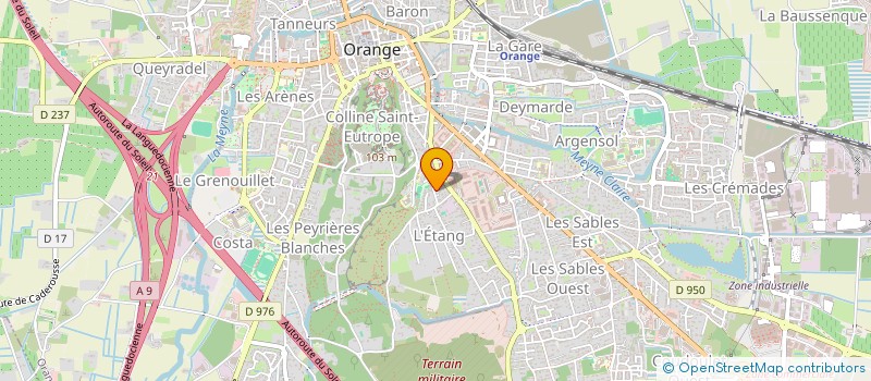 localisation de l'entreprise COACH SECURITE  84  ORANGE