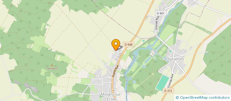 localisation de l'entreprise COACH YOU à MOIGNY-SUR-ECOLE