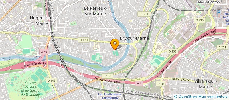 localisation de l'entreprise COACHER ET FORMER AUTREMENT à LE PERREUX-SUR-MARNE