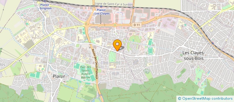 localisation de l'entreprise COACHEZVOUS  PLAISIR