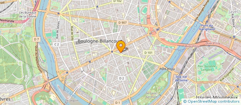 localisation de l'entreprise COACHILDREN  BOULOGNE-BILLANCOURT