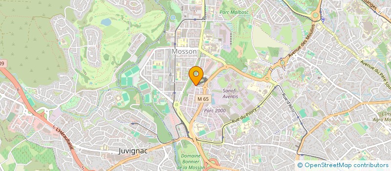 localisation de l'entreprise COACHING A DOMICILE à MONTPELLIER