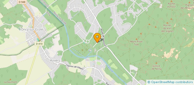 localisation de l'entreprise COACHING ADVENTURE  NOISY-SUR-ECOLE