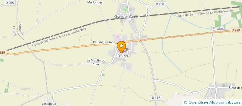 localisation de l'entreprise COACHING ASCENSION  CHAMBON