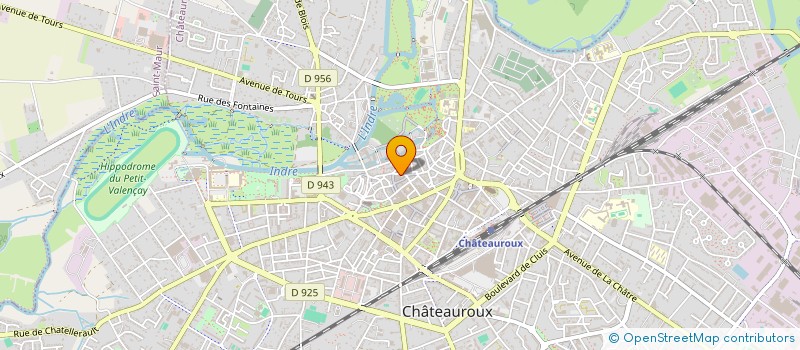 localisation de l'entreprise COACHING BY IC à CHATEAUROUX