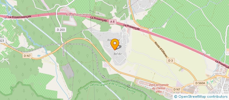 localisation de l'entreprise COACHING ENERGY à SAINT-MAXIMIN-LA-SAINTE-BAUME
