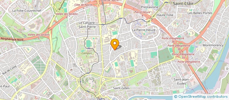 localisation de l'entreprise COACHING ET ANIMATION (COANIMATION) à CAEN