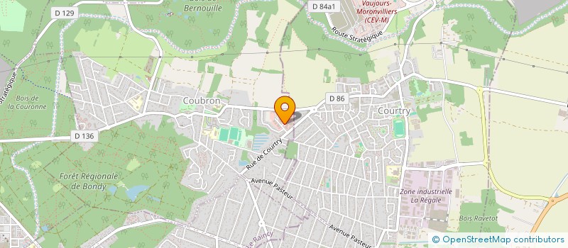 localisation de l'entreprise COACHING FIT & FUN  COUBRON