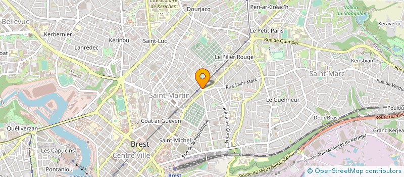 localisation de l'entreprise COACHING - IMMO - HABITAT à BREST