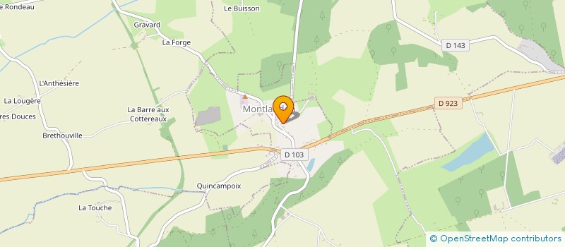 localisation de l'entreprise COACHING PERCHE 28 à MONTLANDON