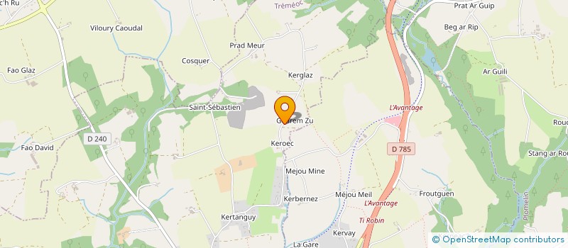 localisation de l'entreprise COACHING SANTE  TREMEOC