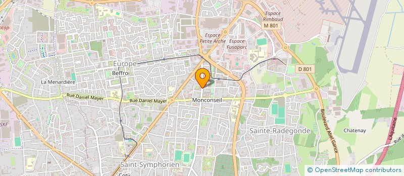 localisation de l'entreprise COACHING SOLID AIR CENTRE  TOURS