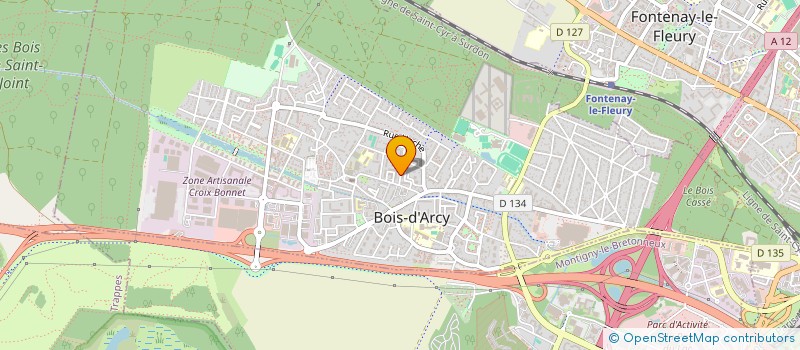 localisation de l'entreprise COACHING SPIRIT  RAMBOUILLET