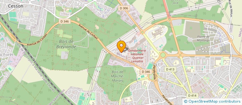 localisation de l'entreprise COACHING SPORTIF PRIVE à MELUN