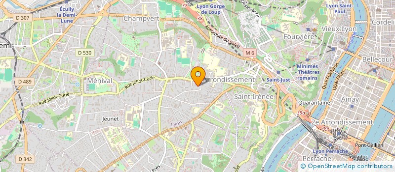 localisation de l'entreprise COACHING THERAPIE C BONNARD à LYON