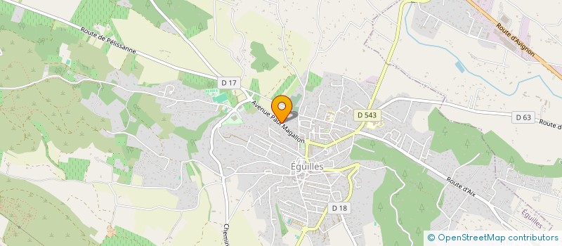 localisation de l'entreprise COACHING ZONE AIX à EGUILLES
