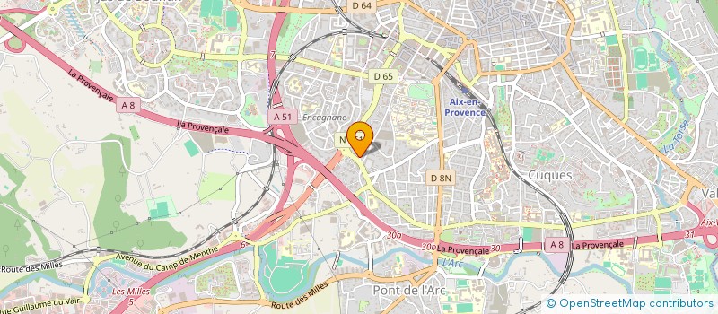 localisation de l'entreprise COACHINJOB à AIX-EN-PROVENCE
