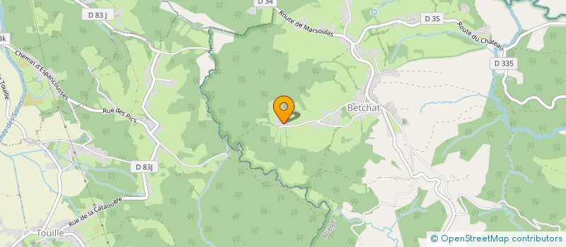 localisation de l'entreprise COACTION à BETCHAT
